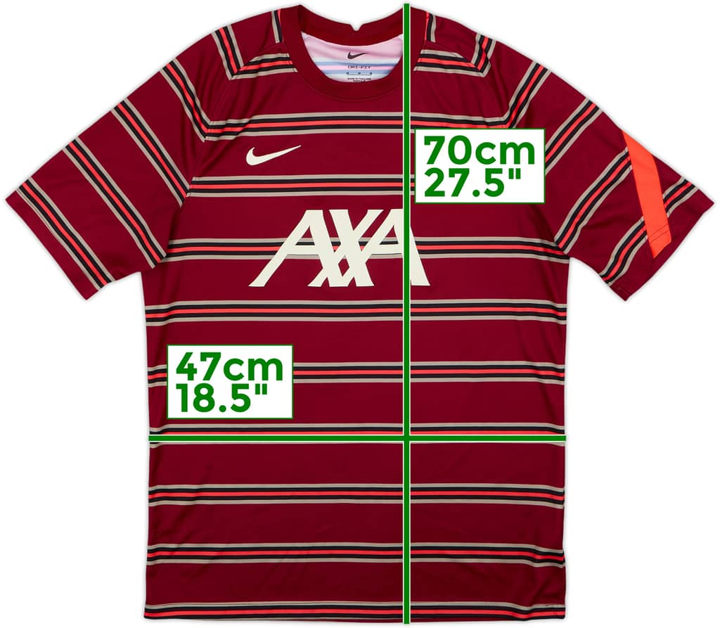 2021-22 Liverpool Nike Training Shirt - 6/10 - (M)