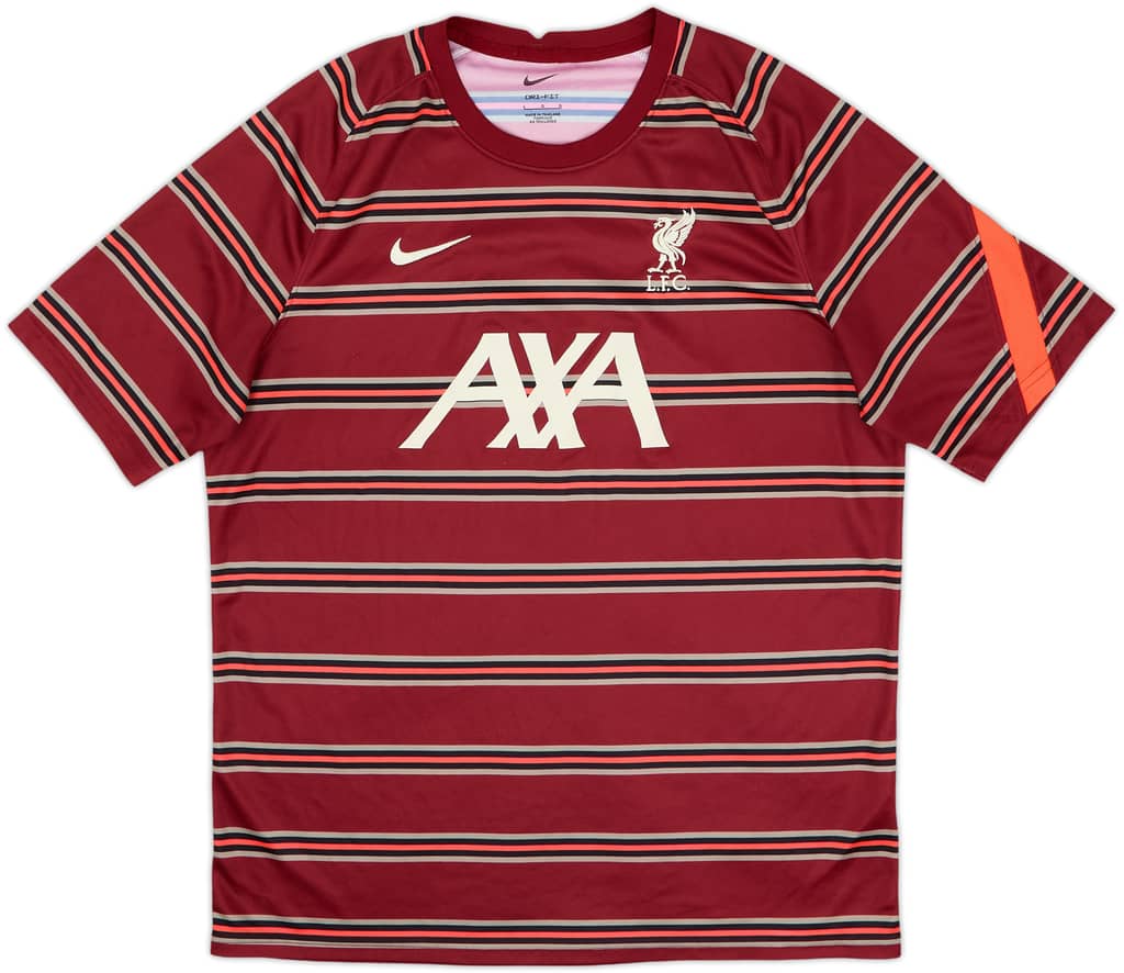 2021-22 Liverpool Nike Training Shirt - 8/10 - (L)
