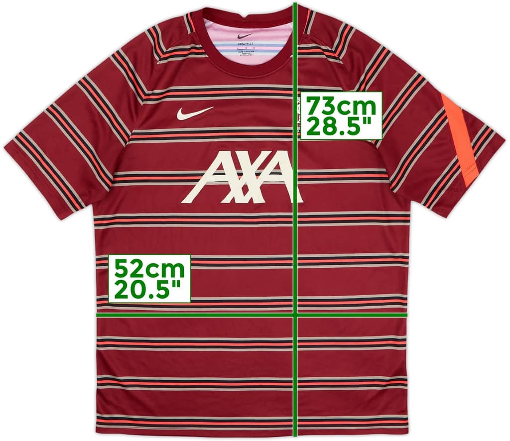 2021-22 Liverpool Nike Training Shirt - 8/10 - (L)
