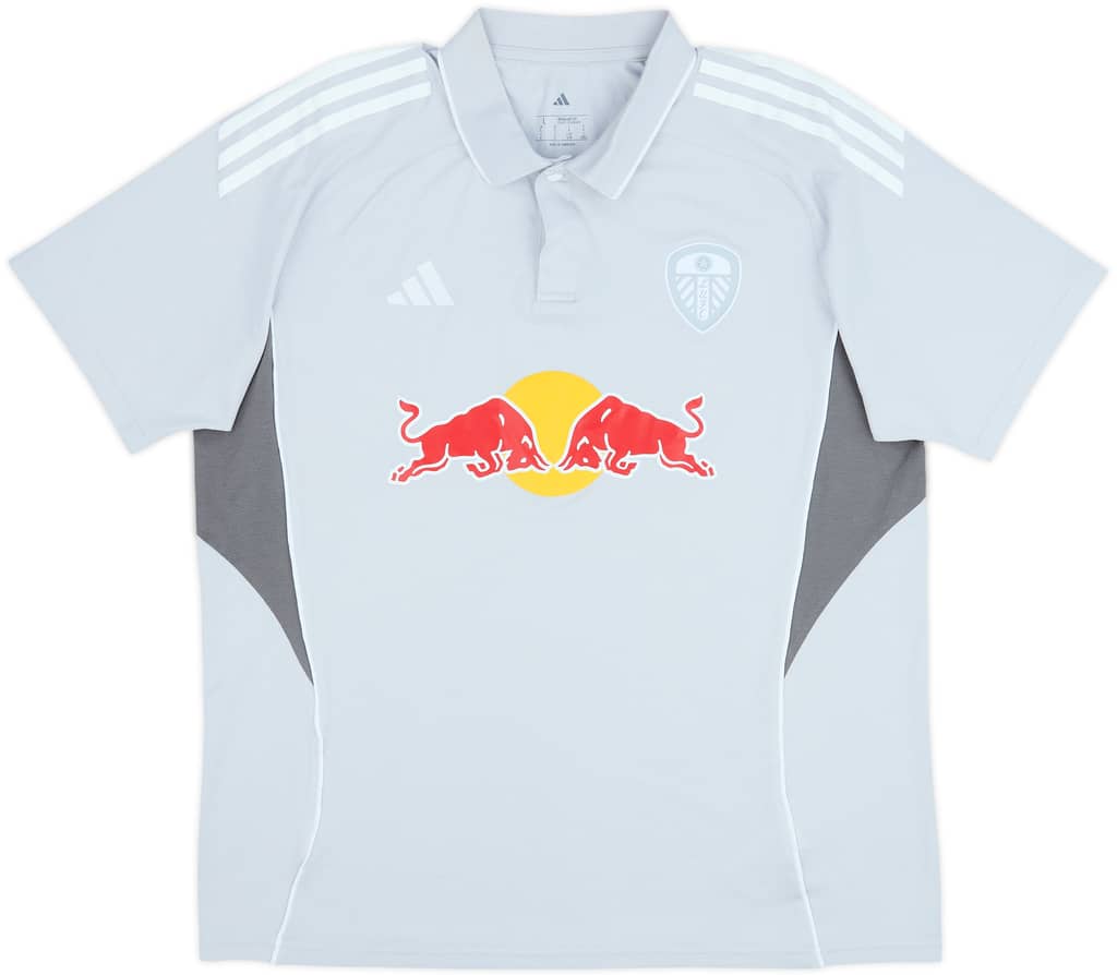 2025-26 Leeds United adidas Polo Shirt - 6/10 - (L)