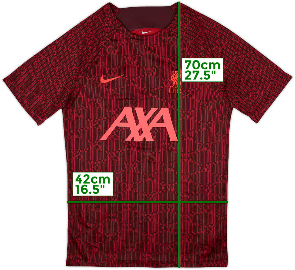 2022-23 Liverpool Nike Training Shirt - 10/10 - (S)