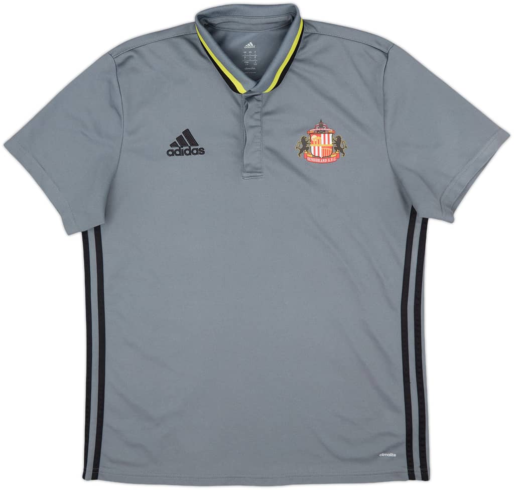 2015-16 Sunderland adidas Polo Shirt - 8/10 - (L)
