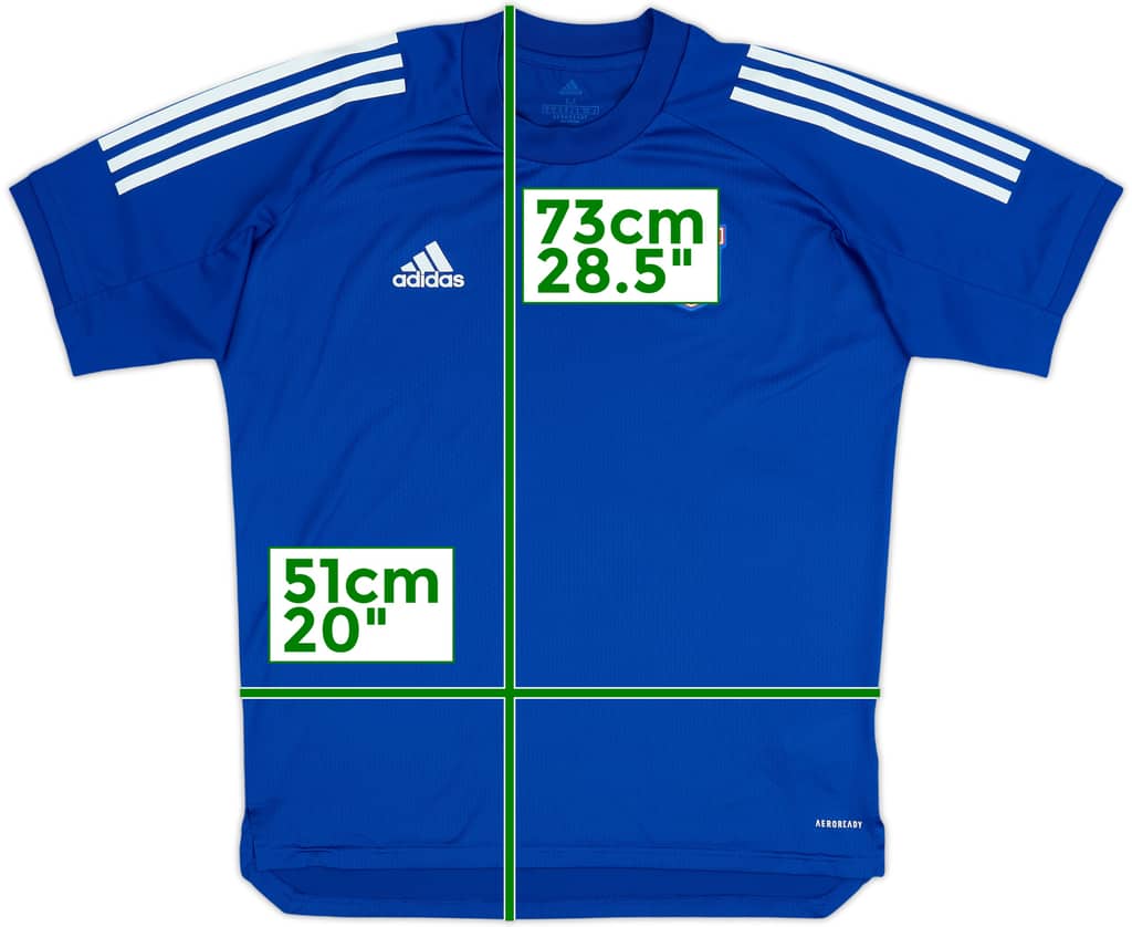 2019-20 Ipswich adidas Training Shirt - 8/10 - (M)