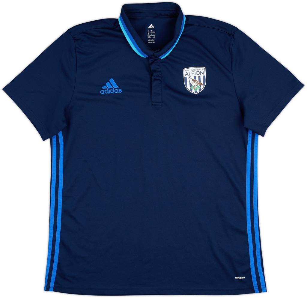 2016-17 West Brom adidas Polo Shirt - 9/10 - (XL)