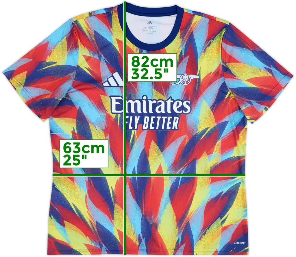 2025-26 Arsenal adidas Training Shirt - 10/10 - (XXL)