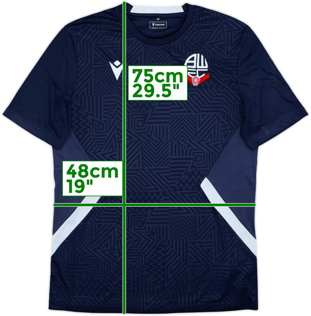 2020-21 Bolton Macron Training Shirt - 7/10 - (M)