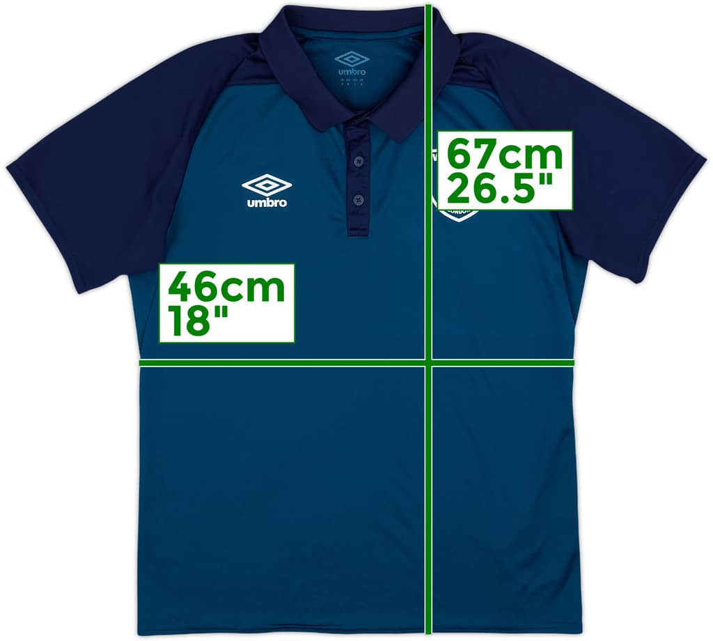 2018-19 West Ham Umbro Polo Shirt - 9/10 - (M)