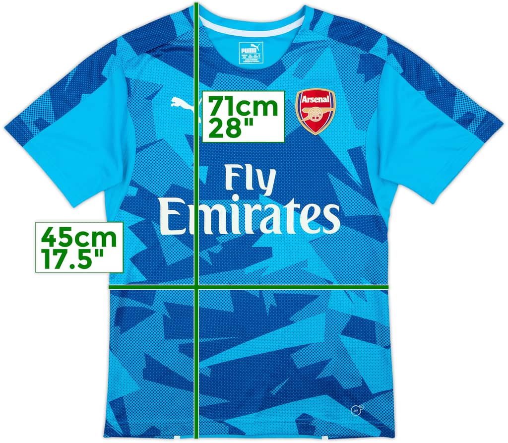 2017-18 Arsenal Puma Training Shirt - 10/10 - (M)