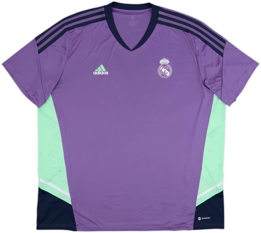 2022-23 Real Madrid adidas Training Shirt - 9/10 - (3XL)