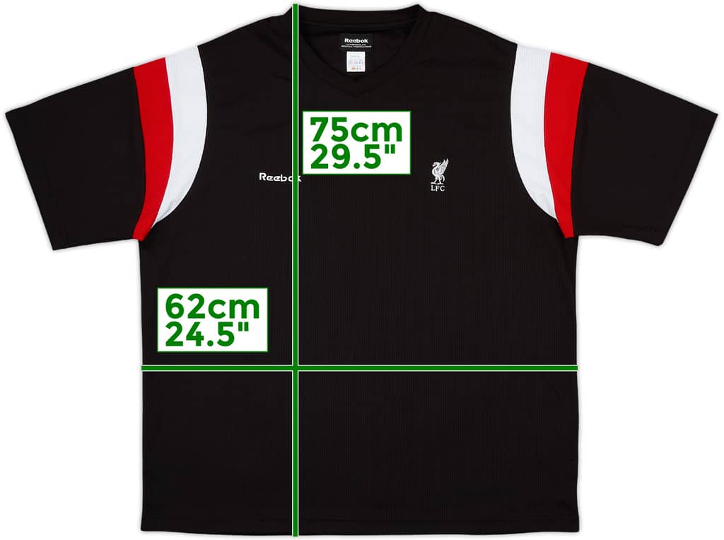 2002-03 Liverpool Reebok Training Shirt - 8/10 - (XL)