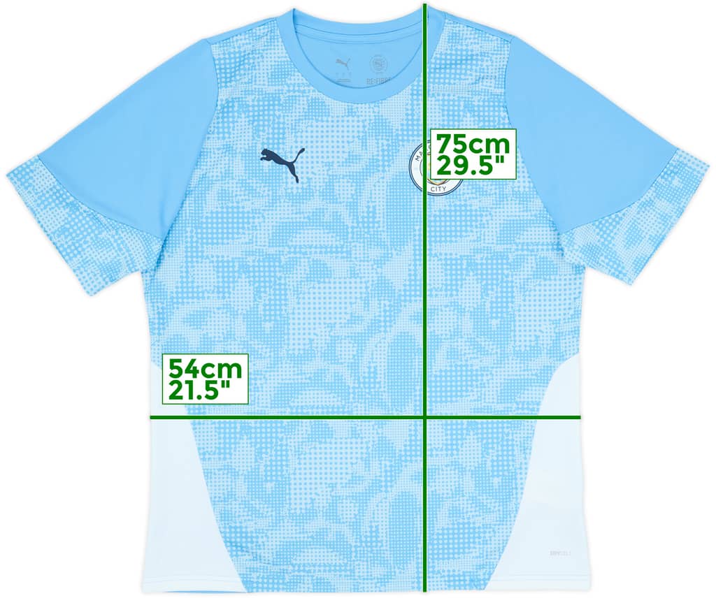 2025-26 Manchester City Puma Training Shirt - 10/10 - (L)