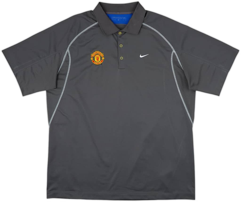 2011-12 Manchester United Nike Golf Polo Shirt - 8/10 - (XL)