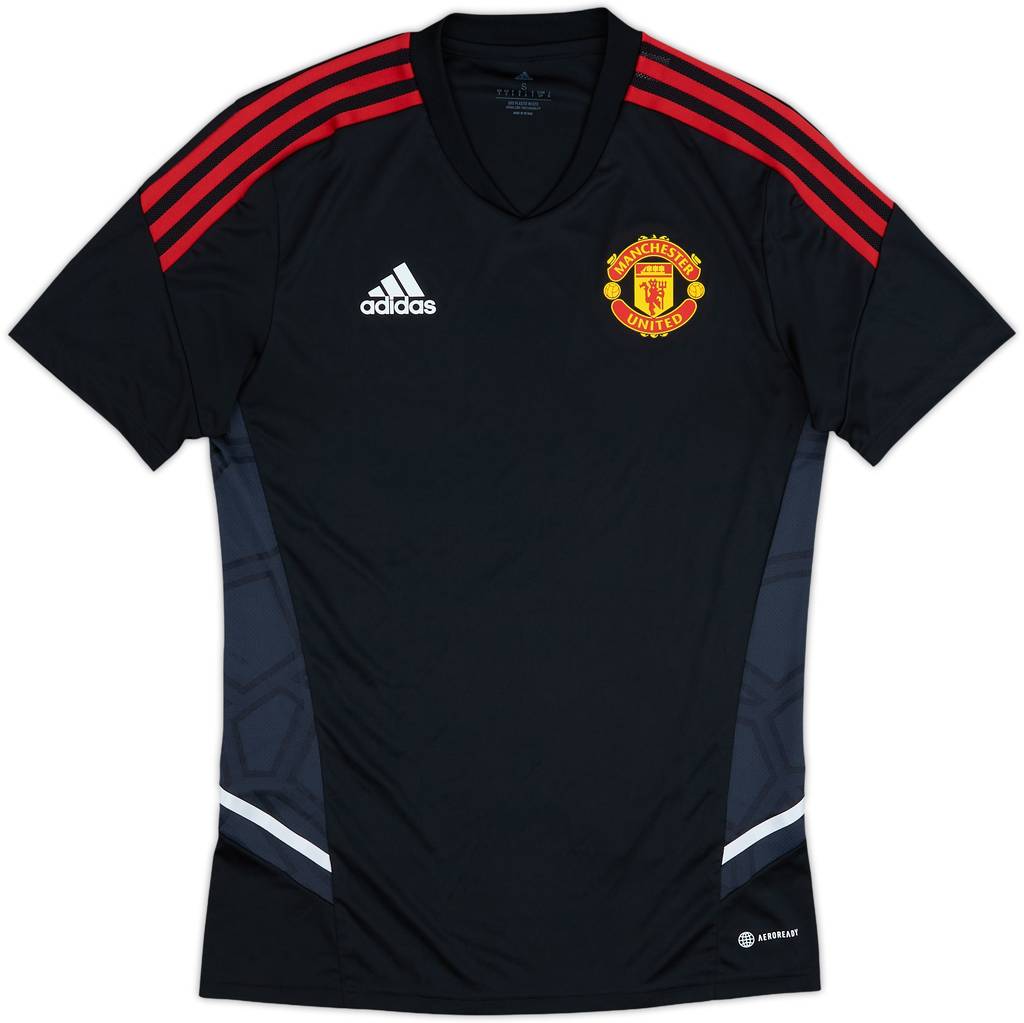 2022-23 Manchester United adidas Training Shirt - 9/10 - (S)