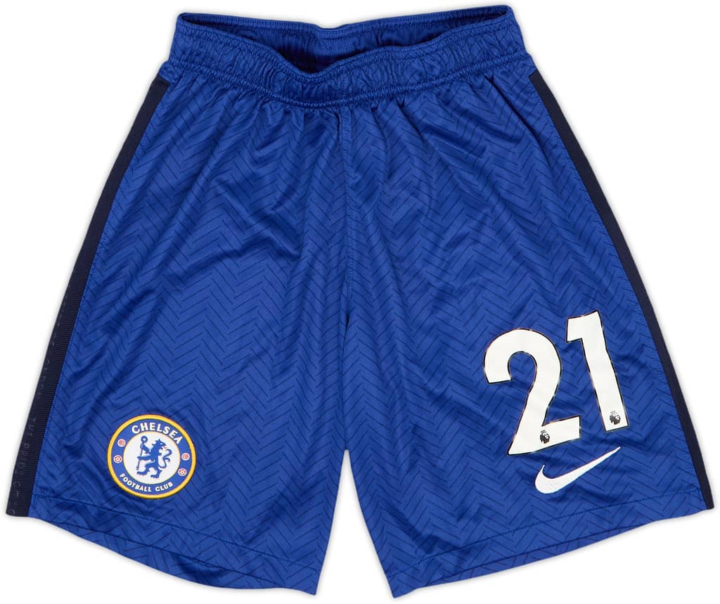 2020-21 Chelsea Home Shorts #21 (Chilwell) - 8/10 - (S)