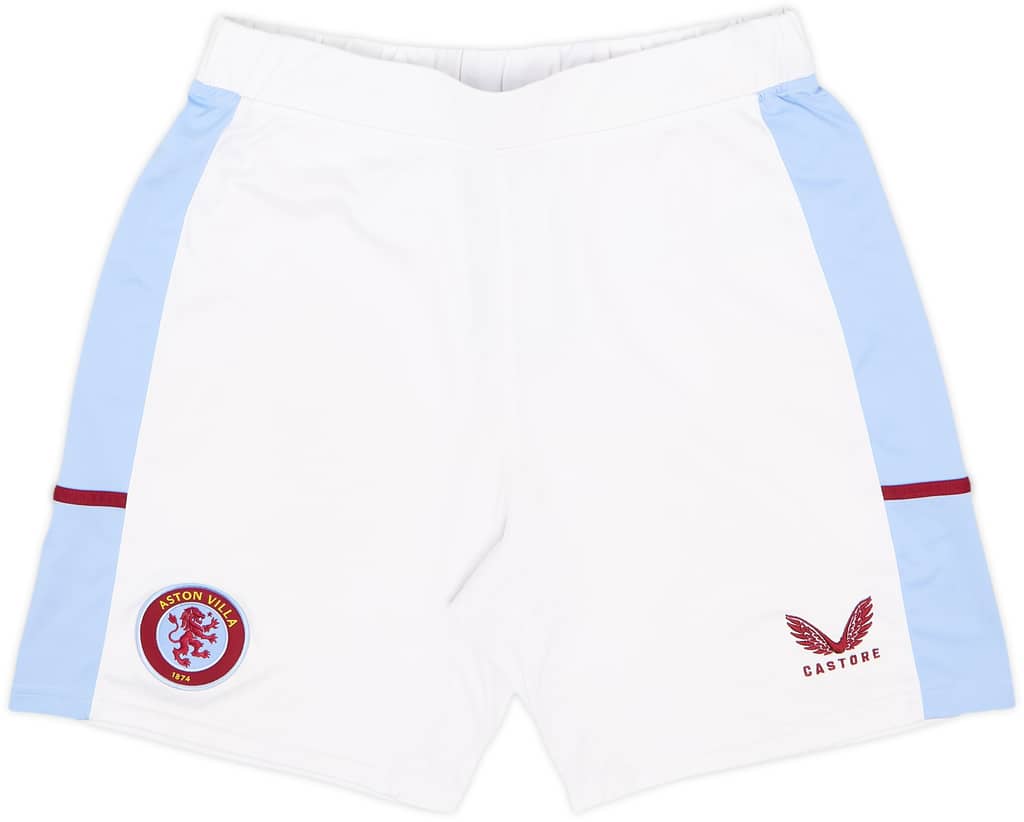 2023-24 Aston Villa Home Shorts - 7/10 - (M)