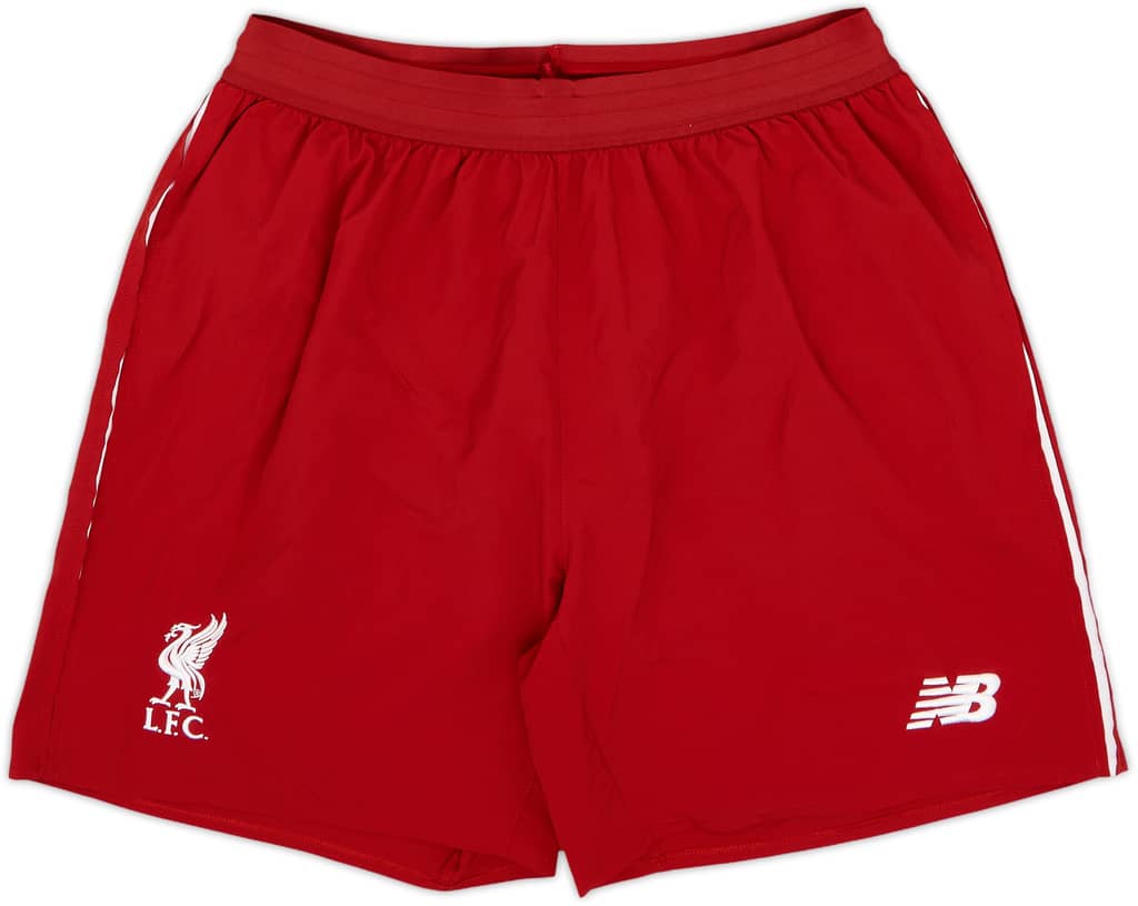 2018-19 Liverpool Home Shorts - 8/10 - (L)