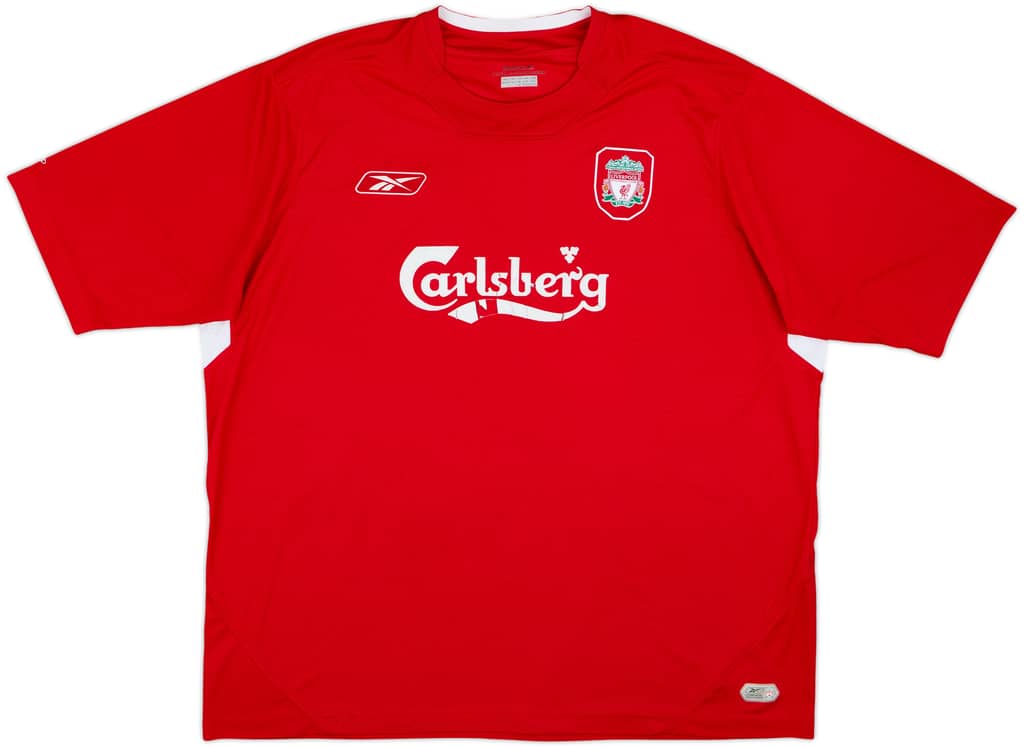 2004-06 Liverpool Home Shirt - 4/10 - (XXL)