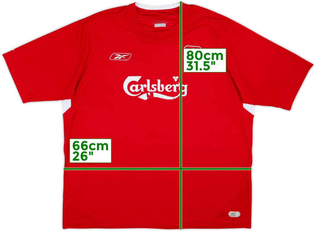 2004-06 Liverpool Home Shirt - 4/10 - (XXL)