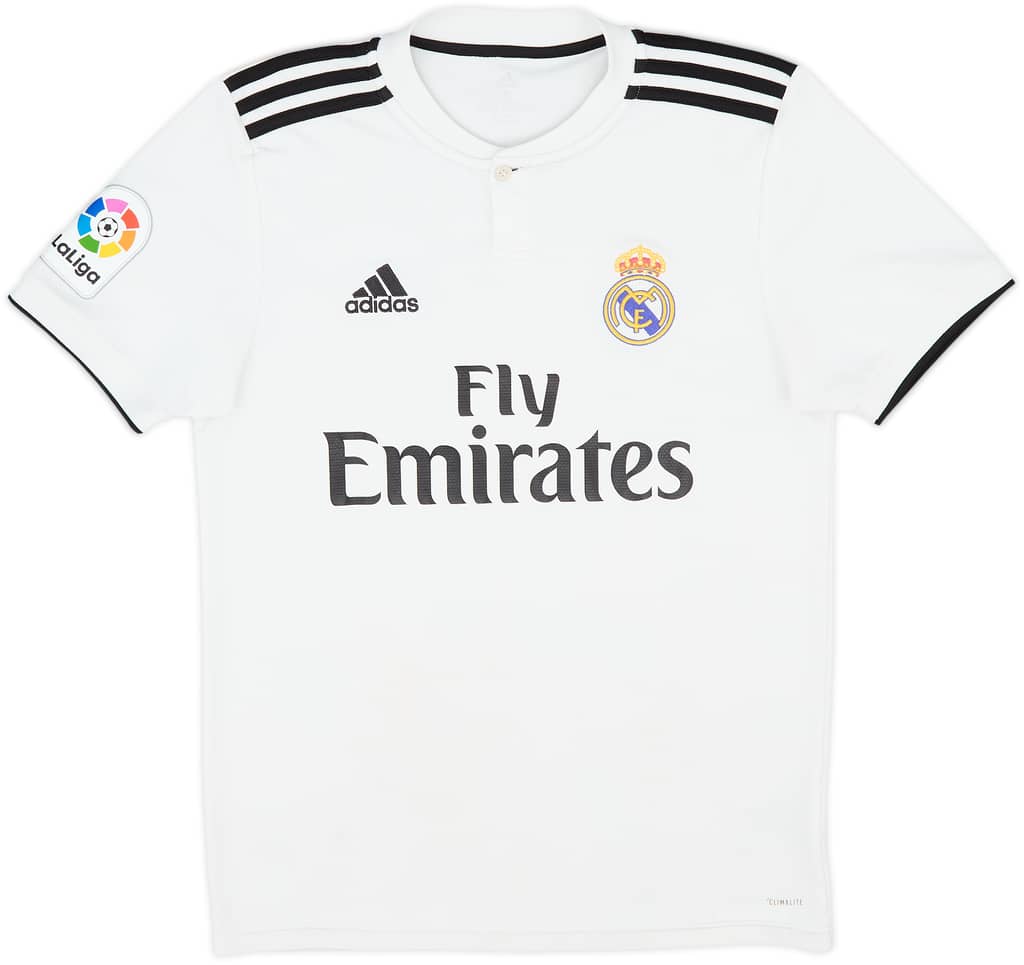 2018-19 Real Madrid Home Shirt - 7/10 - (S)