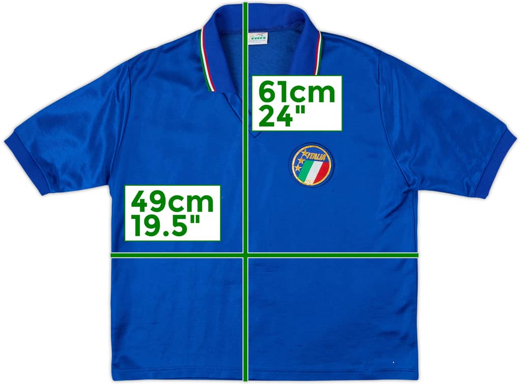 1986-91 Italy Home Shirt - 8/10 - (XS)