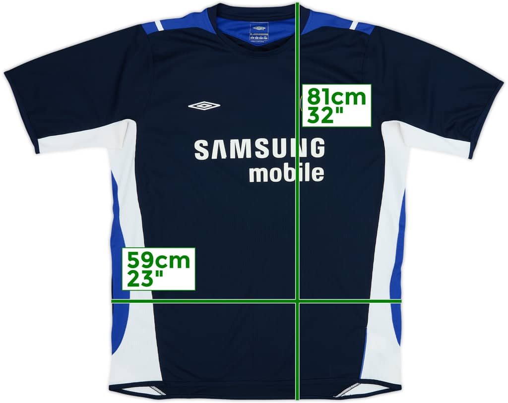 2005-06 Chelsea Umbro Training Shirt - 6/10 - (XL)
