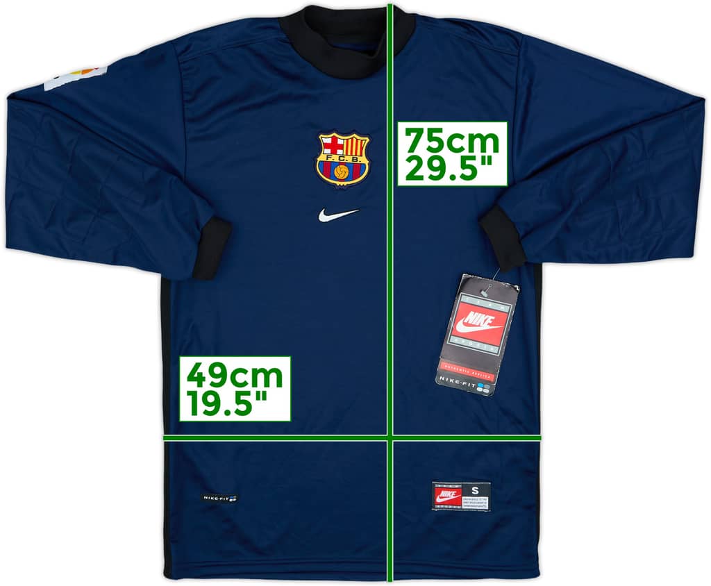 1998-99 Barcelona GK Shirt (S)