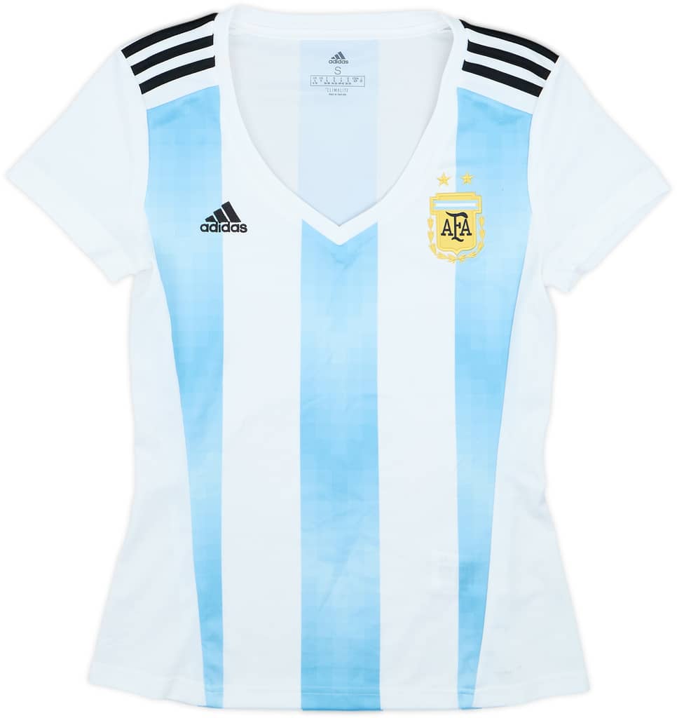 2018-19 Argentina Home Shirt - 8/10 - (Women's S)