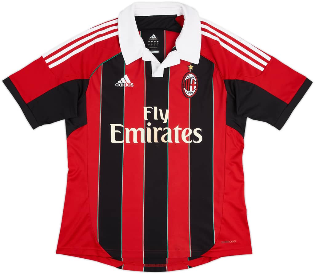 2012-13 AC Milan Camiseta Local - 5/10 - (L)