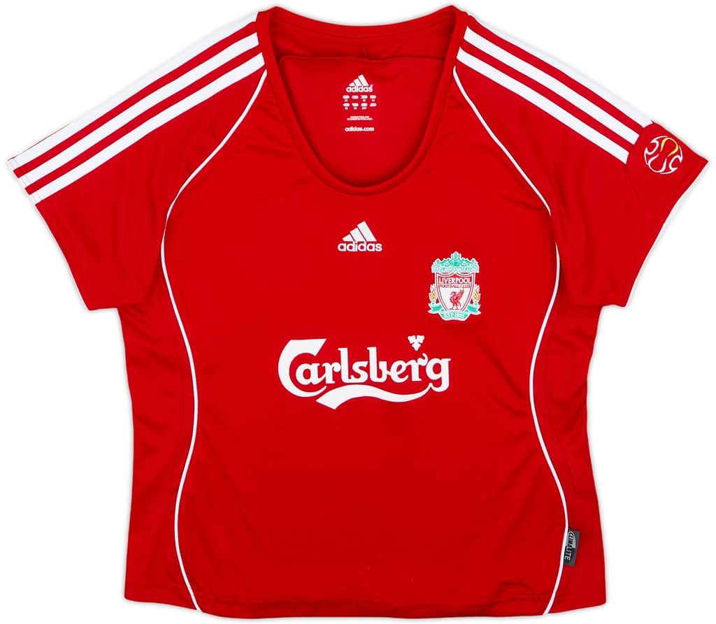 2006-08 Liverpool Home Shirt - 10/10 - (Women's L)