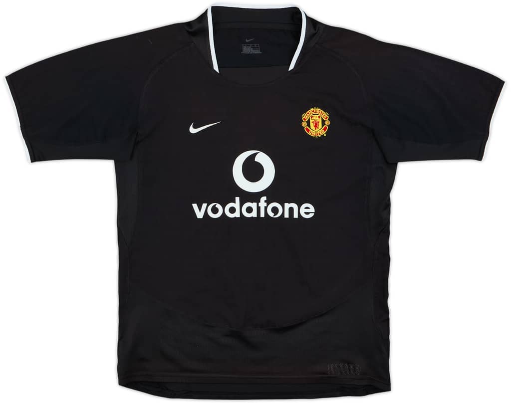 2003-05 Manchester United Away Shirt - 8/10 - (L.Boys)