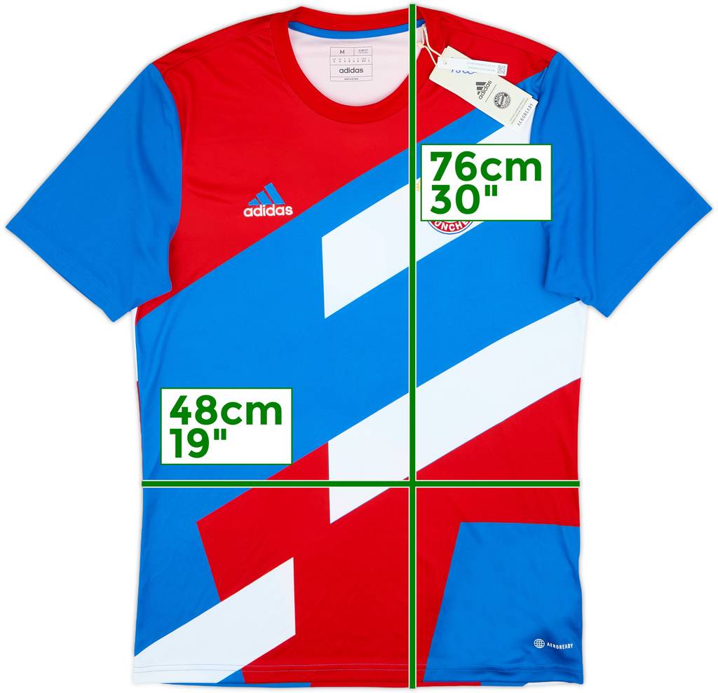 2022-23 Bayern Munich adidas Training Shirt (M)