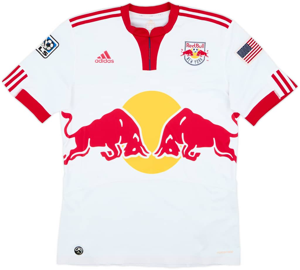 Camiseta auténtica de local del New York Red Bulls 2009 - 8/10 - (L)
