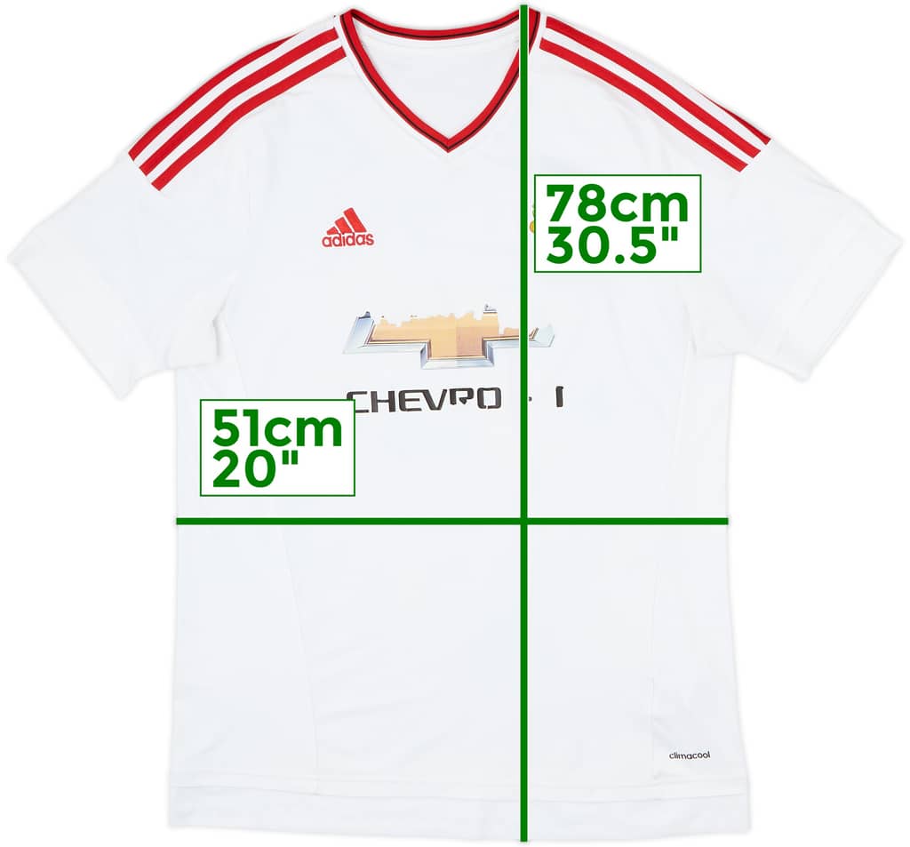 2015-16 Manchester United Away Shirt - 4/10 - (M)