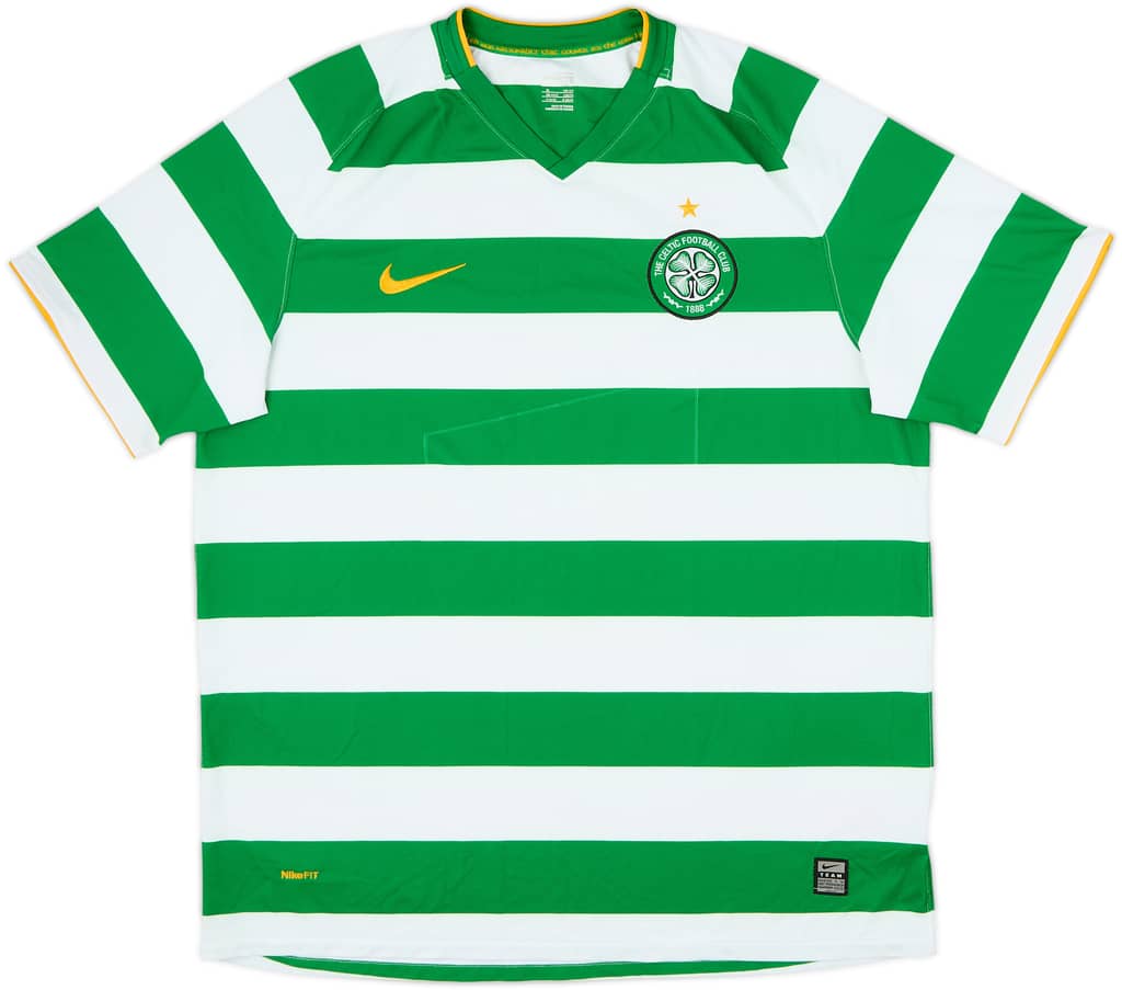 2008-10 Celtic Home Shirt - 4/10 - (XL)