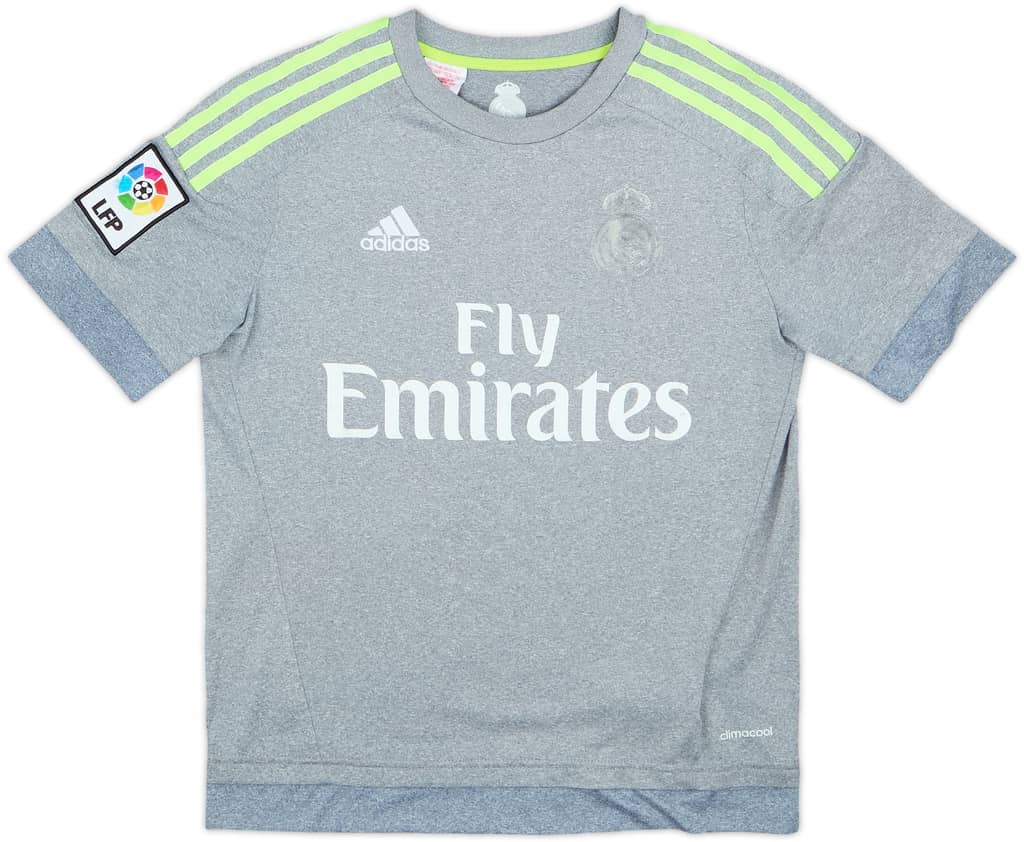 2015-16 Real Madrid Away Shirt - 3/10 - (L.Boys)