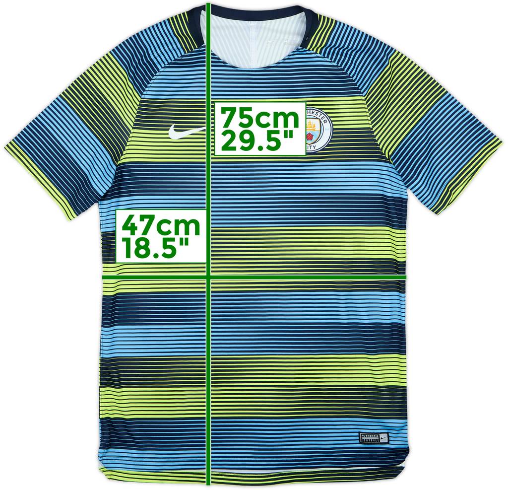 2018-19 Manchester City Nike Training Shirt - 9/10 - (M)
