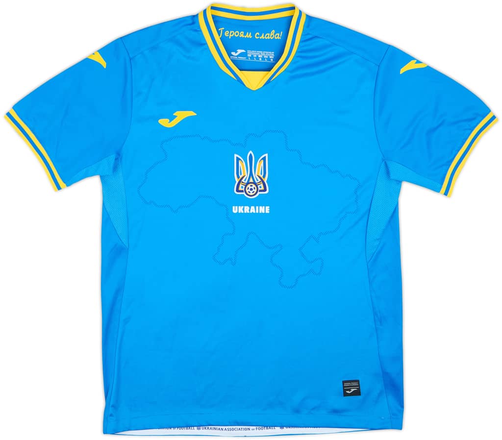2021-24 Ukraine Away Shirt - 9/10 - (L)