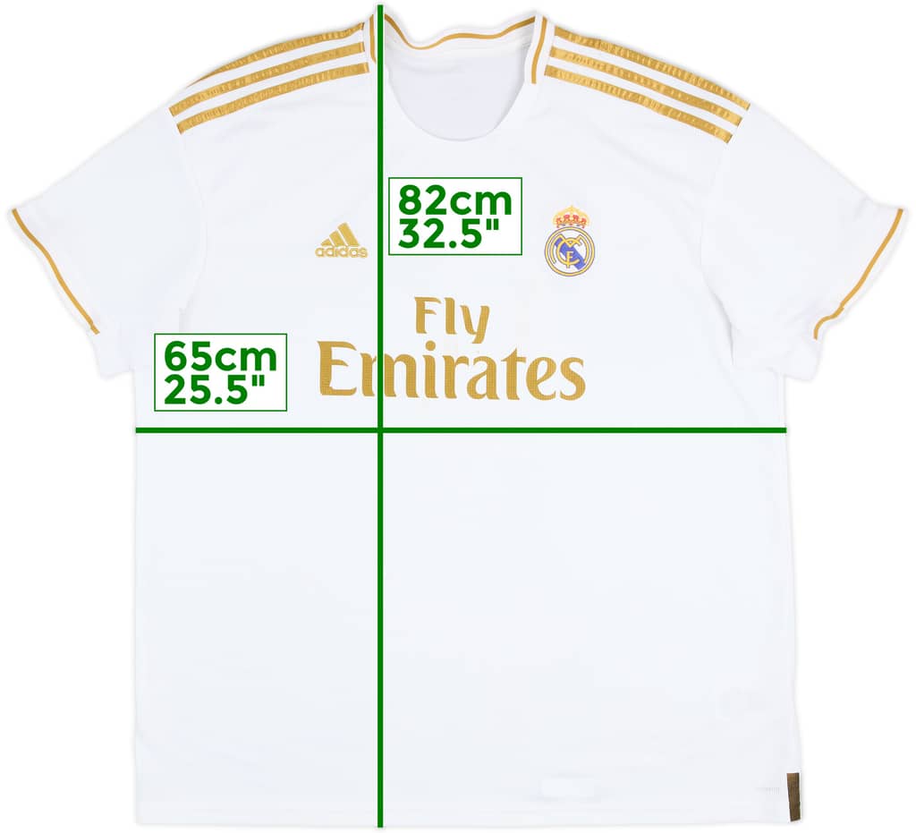 2019-20 Real Madrid Home Shirt - 5/10 - (XXL)