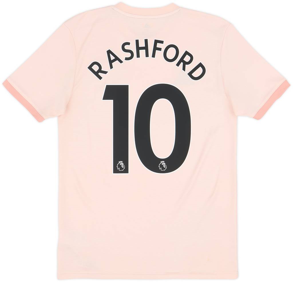 2018-19 Manchester United Away Shirt Rashford #10 - 6/10 - (S)