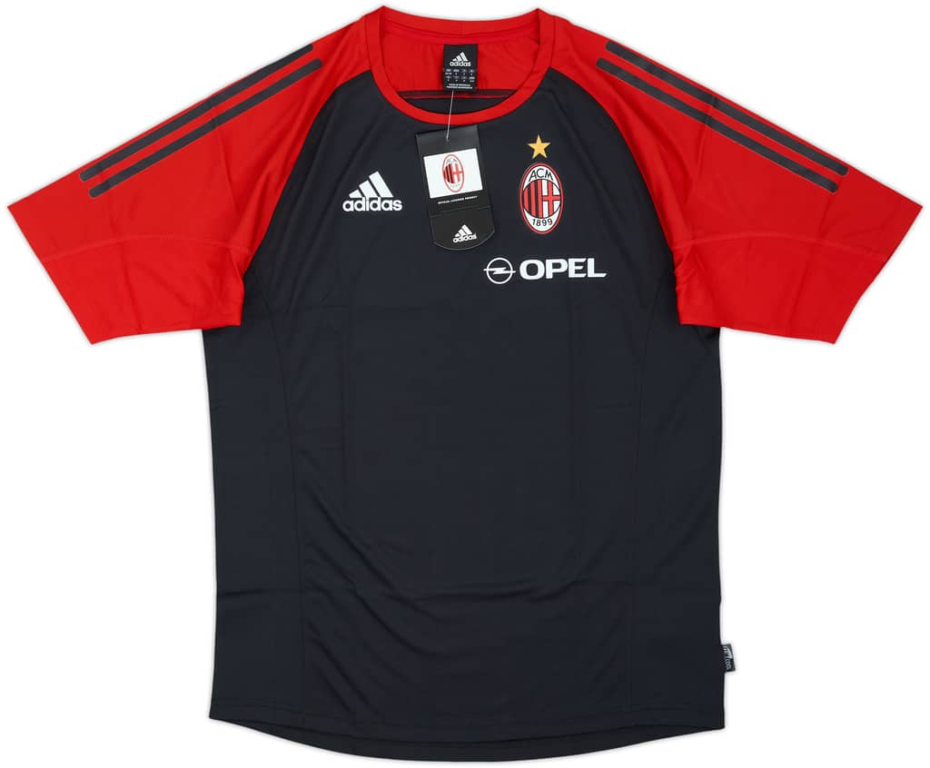 2005-06 AC Milan Player Issue adidas Training Shirt (S/M)