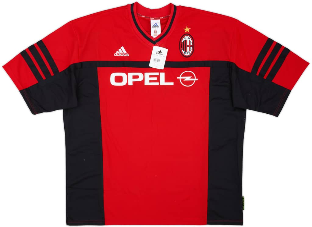 Camiseta adidas de entrenamiento versión jugador del AC Milan 1998-00 (XL)