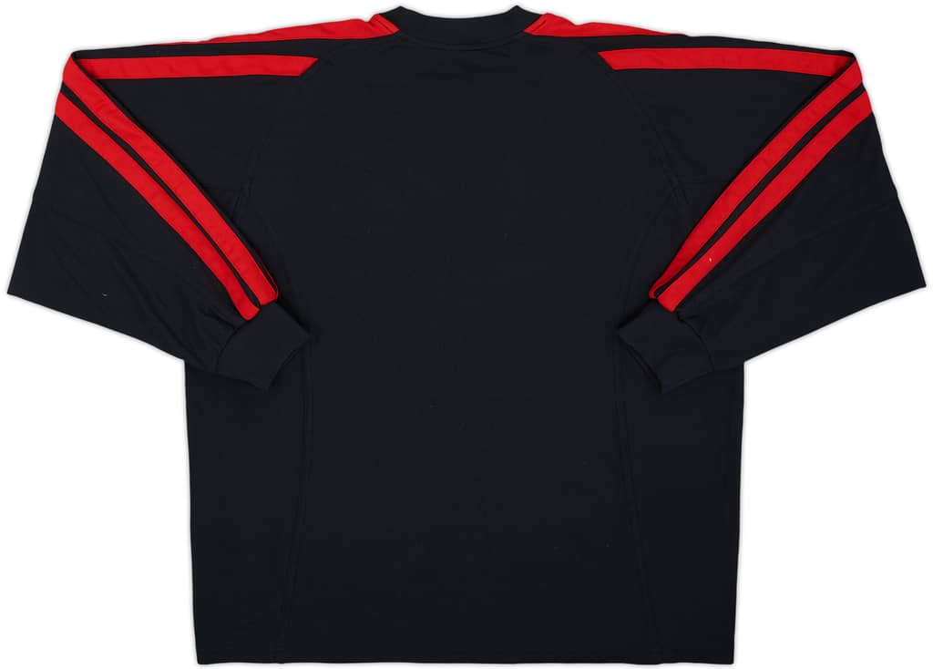 2001-02 AC Milan adidas Training L/S Shirt - 6/10 - (L)