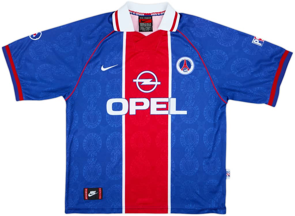 1996-97 Paris Saint-Germain Home Shirt - 8/10 - (XL)