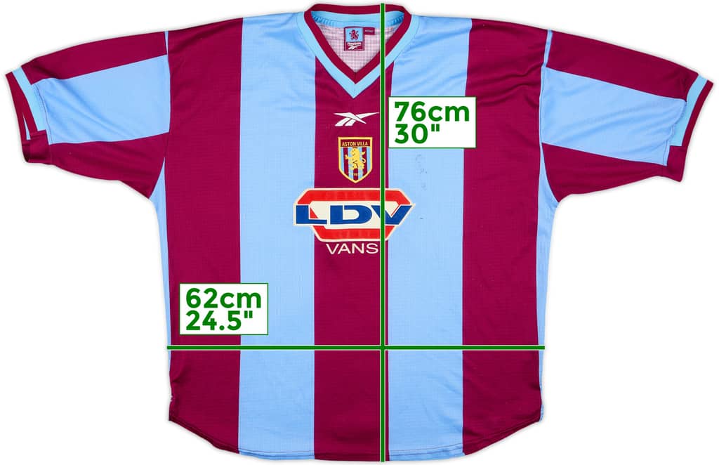 1999-00 Aston Villa Home Shirt - 5/10 - (XL)