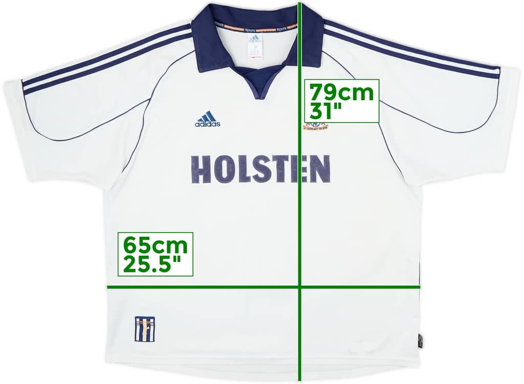 1999-01 Tottenham Home Shirt - 6/10 - (XXL)