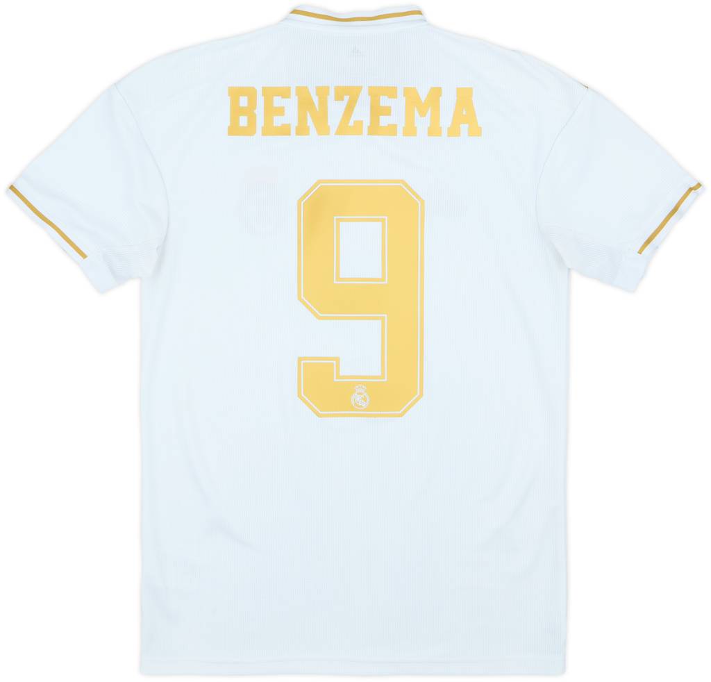 2019-20 Real Madrid Home Shirt Benzema #9