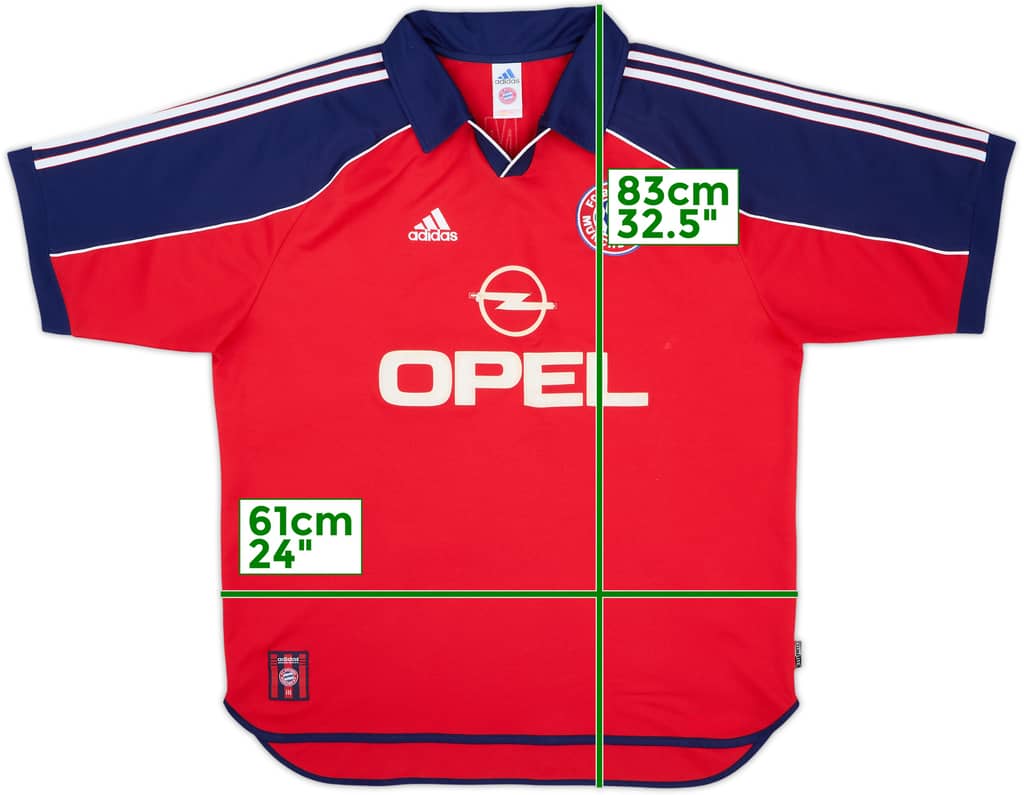 1999-01 Bayern Munich Home Shirt - 5/10 - (XL)