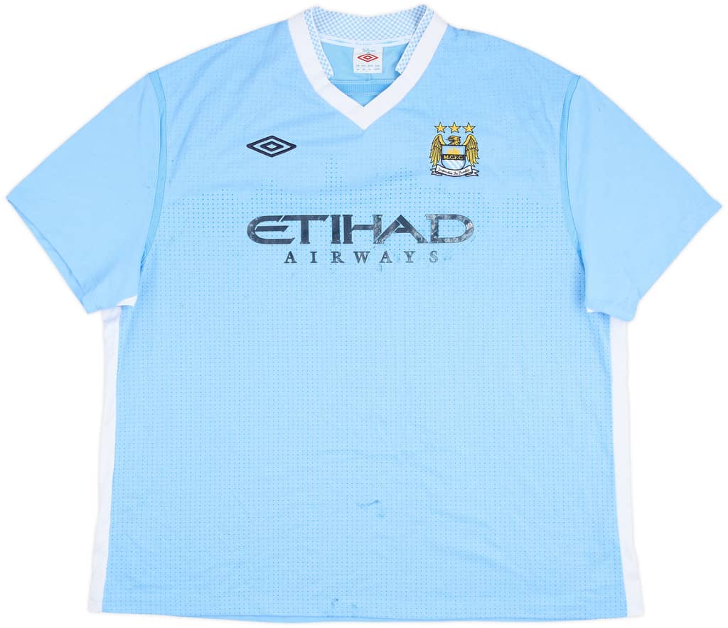 2011-12 Manchester City Home Shirt - 5/10 - (4XL)