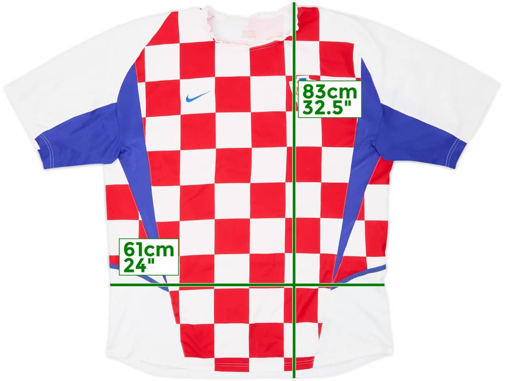 2002-04 Croatia Home Shirt - 6/10 - (XL)