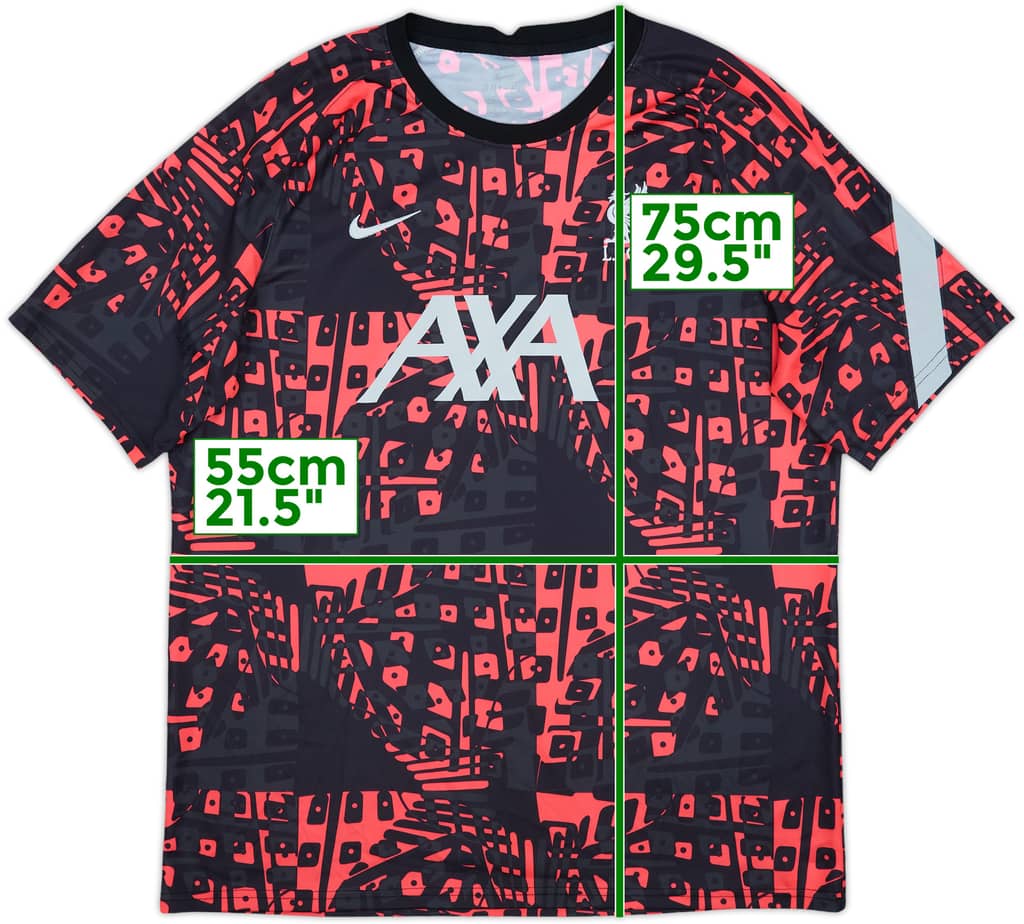 2020-21 Liverpool Nike Training Shirt - 9/10 - (XL)